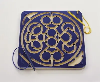 Betrouwbaar Motoriekbord Mandala Blauw